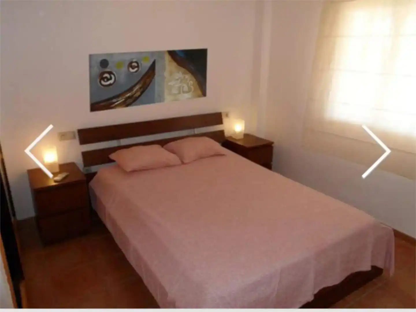 Schlafzimmer von Dachboden zur Miete in Pulpí mit Klimaanlage, Schwimmbad und Möbliert