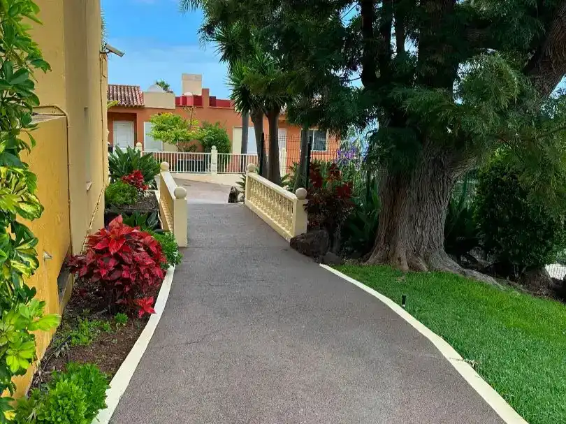 Terrasse von Wohnung zur Miete in Santa Úrsula mit Privatgarten, Parkett und Schwimmbad