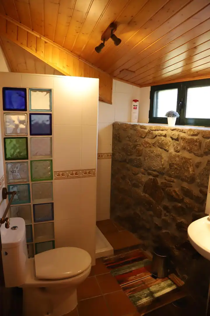 Baño de Casa o chalet en venta en Portas con Jardín privado, Terraza y Trastero