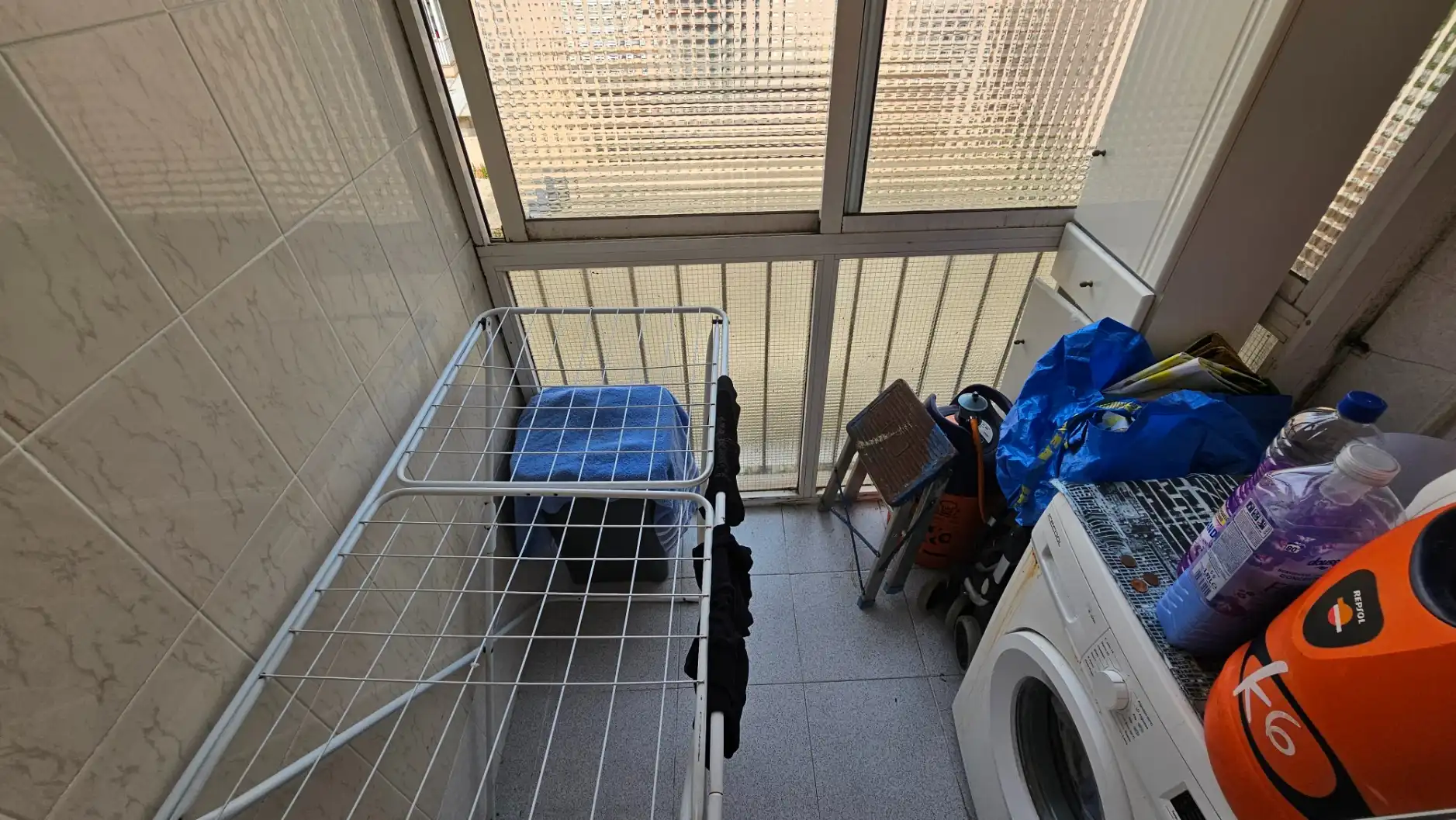 Balcony of Flat for sale in Sabadell  with Heating and Furnished