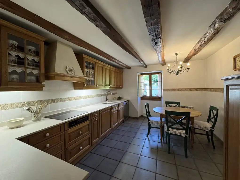 Cocina de Piso en venta en Antzuola con Calefacción, Jardín privado y Terraza