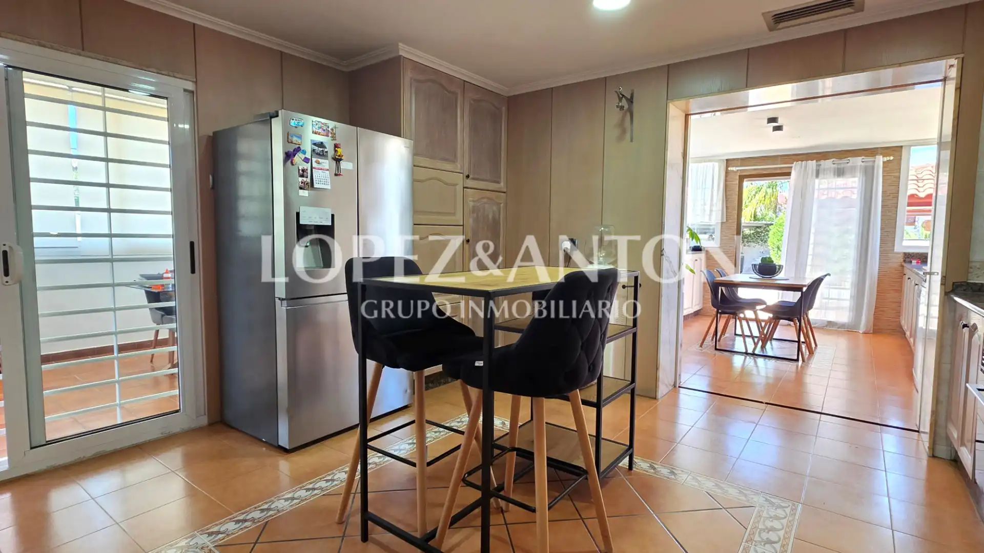 Küche von Haus oder Chalet zum Verkauf in L'Eliana mit Klimaanlage, Heizung und Privatgarten