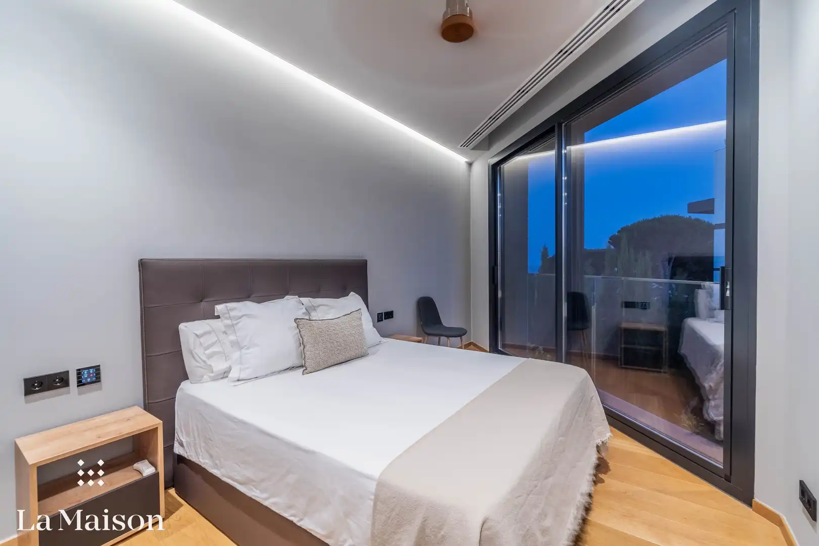 Habitación de Casa o chalet en venta en Caldes d'Estrac con Aire acondicionado, Calefacción y Jardín privado