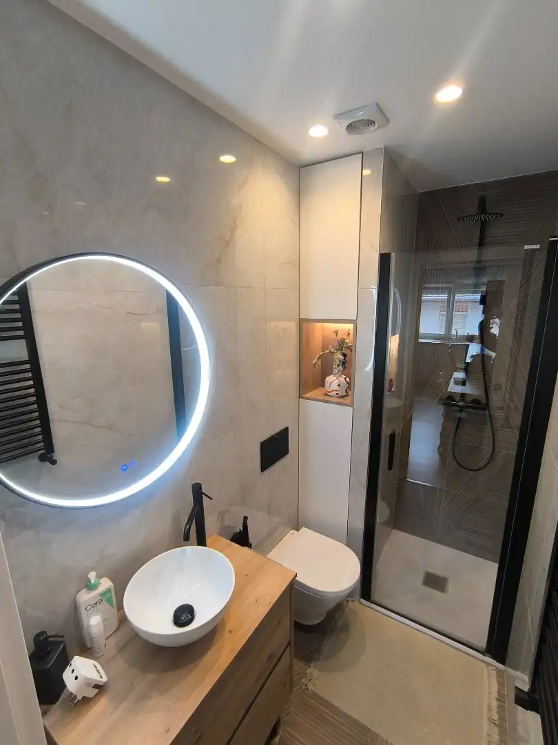 Baño de Piso en venta en Santurtzi  con Calefacción, Parquet y Amueblado
