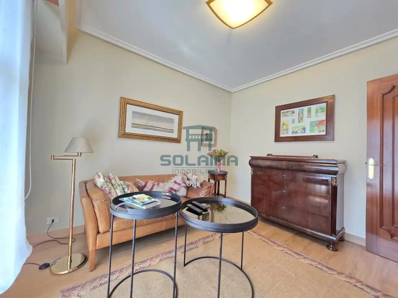 Living room of Detached homes for sale in Ourense Capital   with Heating, Private garden and Furnished