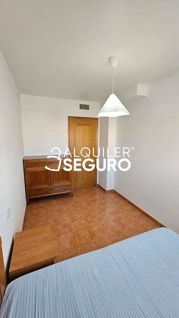 Bedroom of Flat for rent in Murcia  with Furnished