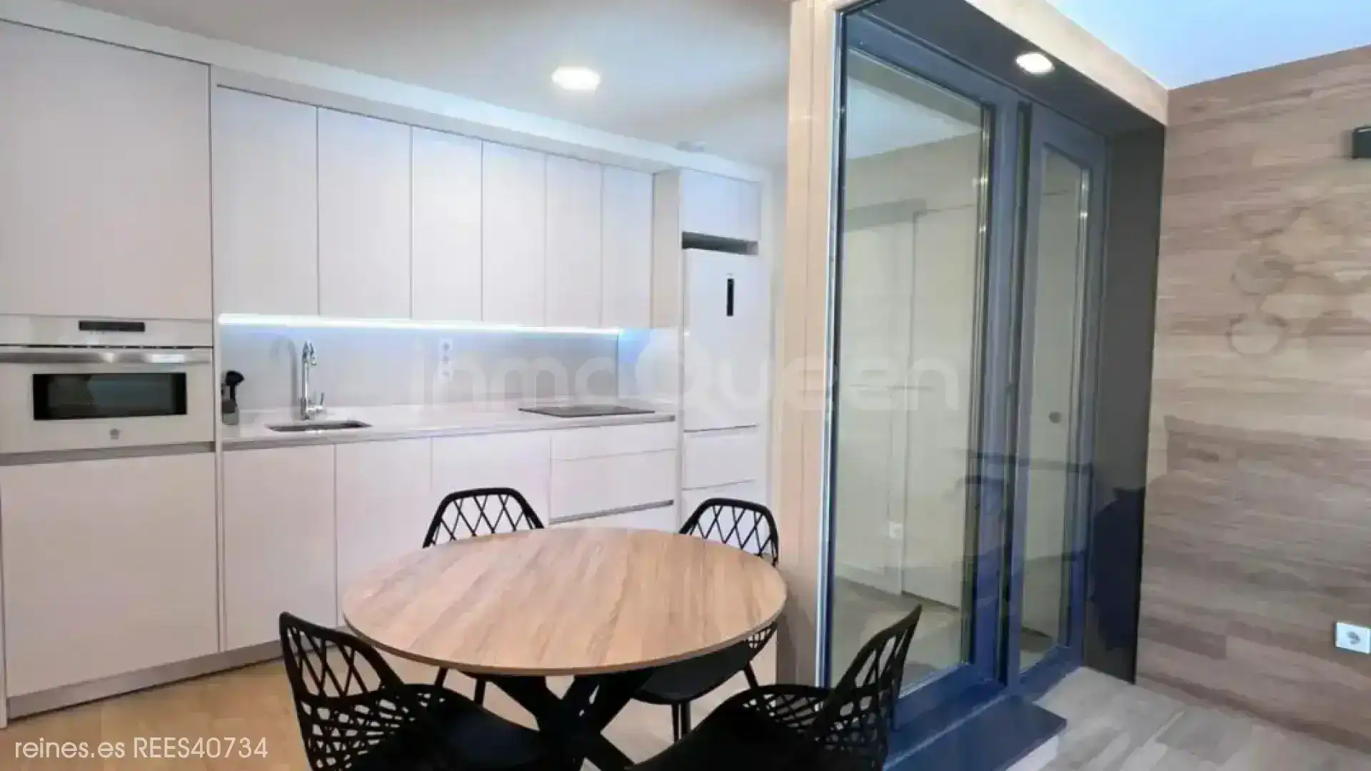 Cuina de Apartament de lloguer en Llanes amb Calefacció i Moblat