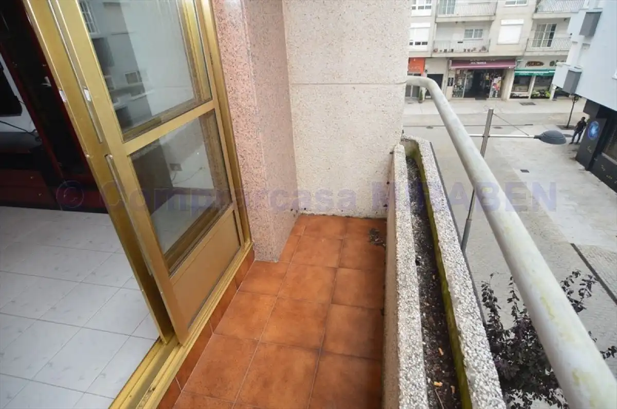 Balcony of Flat for rent in Boiro, A Coruña