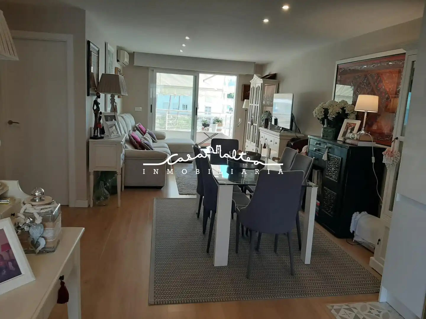 Living room of Flat for sale in Altea  with Air Conditioner, Private garden and Terrace