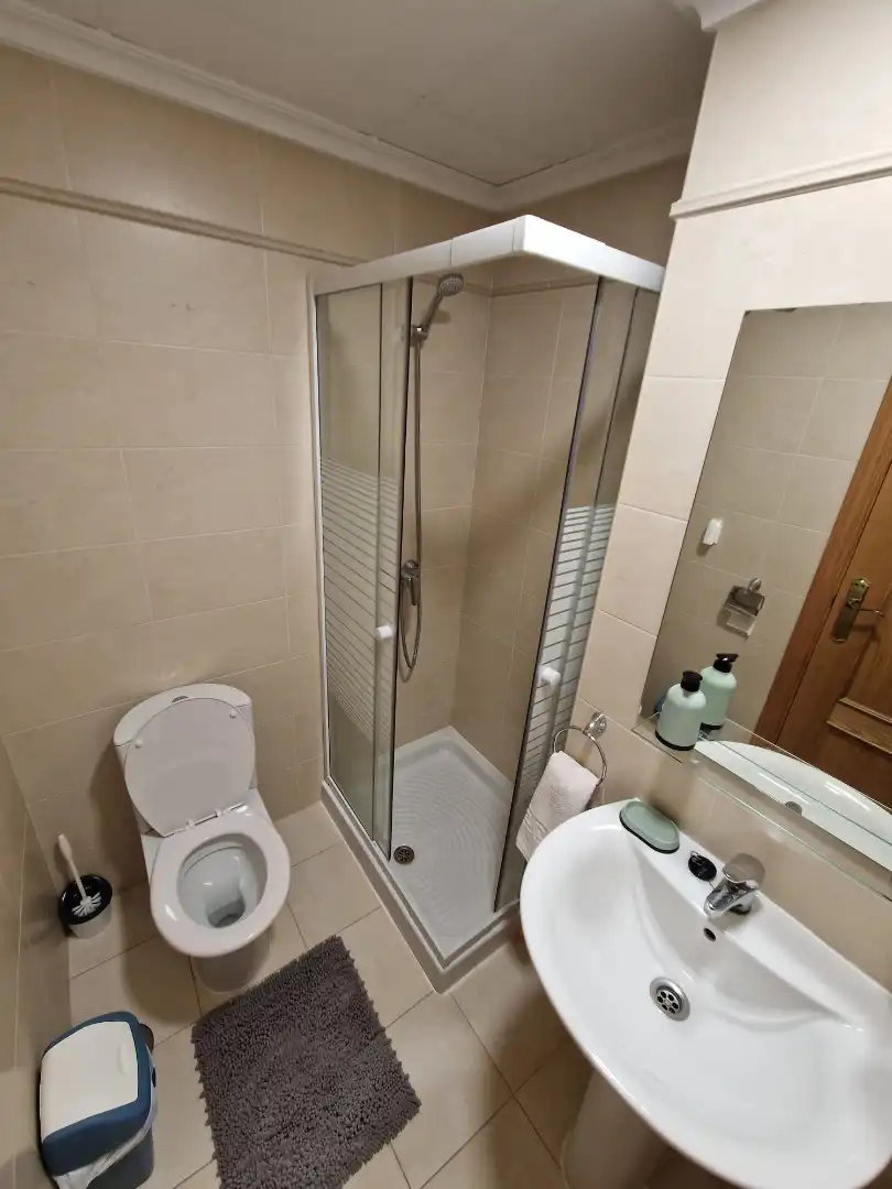 Baño de Apartamento en venta en Calpe / Calp con Aire acondicionado, Terraza y Trastero