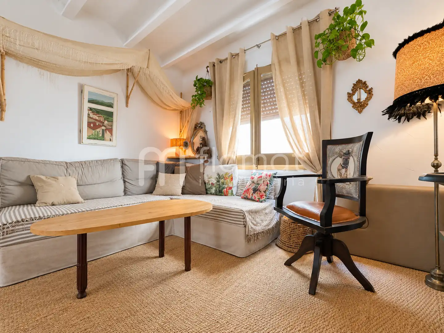 Sala de estar de Casa o chalet en venta en Centre