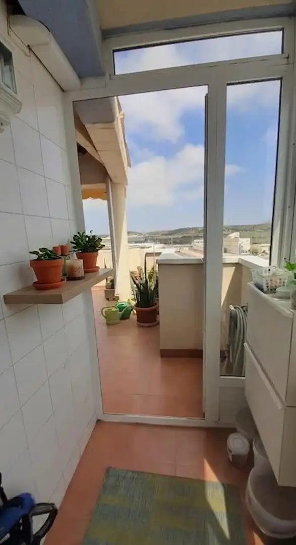 Balcony of Attic for sale in Mazarrón  with Air Conditioner, Heating and Terrace