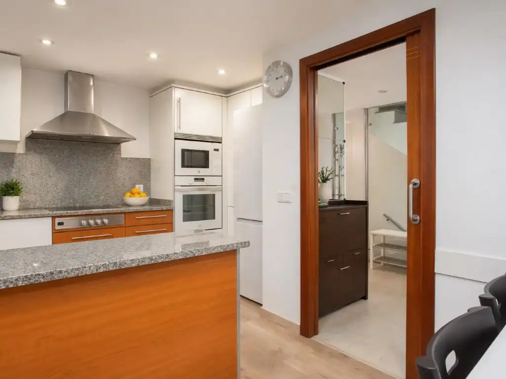 Kitchen of Houses for sale in Fornells de la Selva  with Air Conditioner, Terrace and Community pool