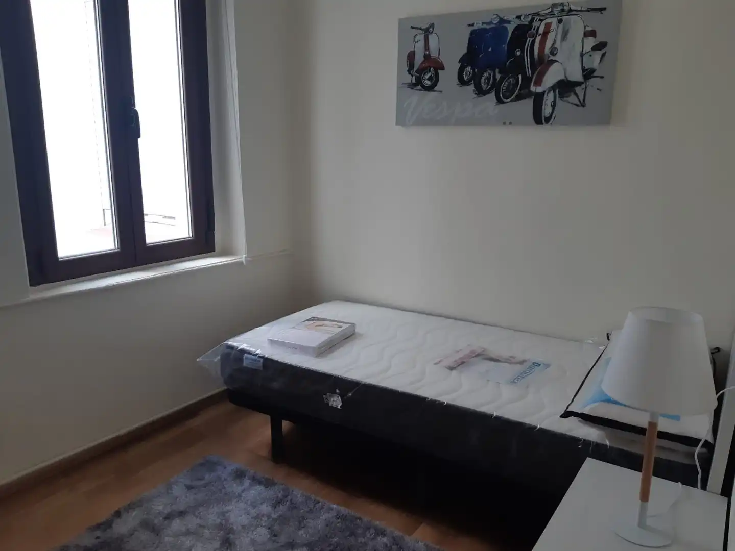 Bedroom of Flat for rent in Salamanca  with Heating, Parquet flooring and Furnished