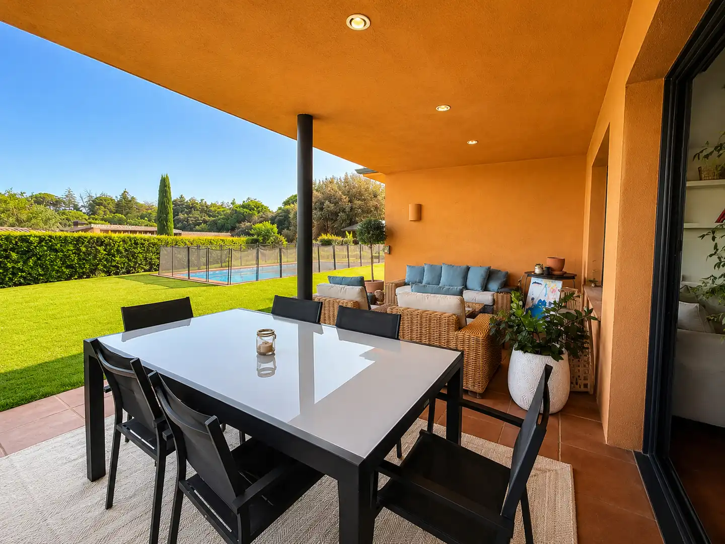 Terrace of Houses for sale in Sant Vicenç de Montalt  with Air Conditioner, Heating and Private garden