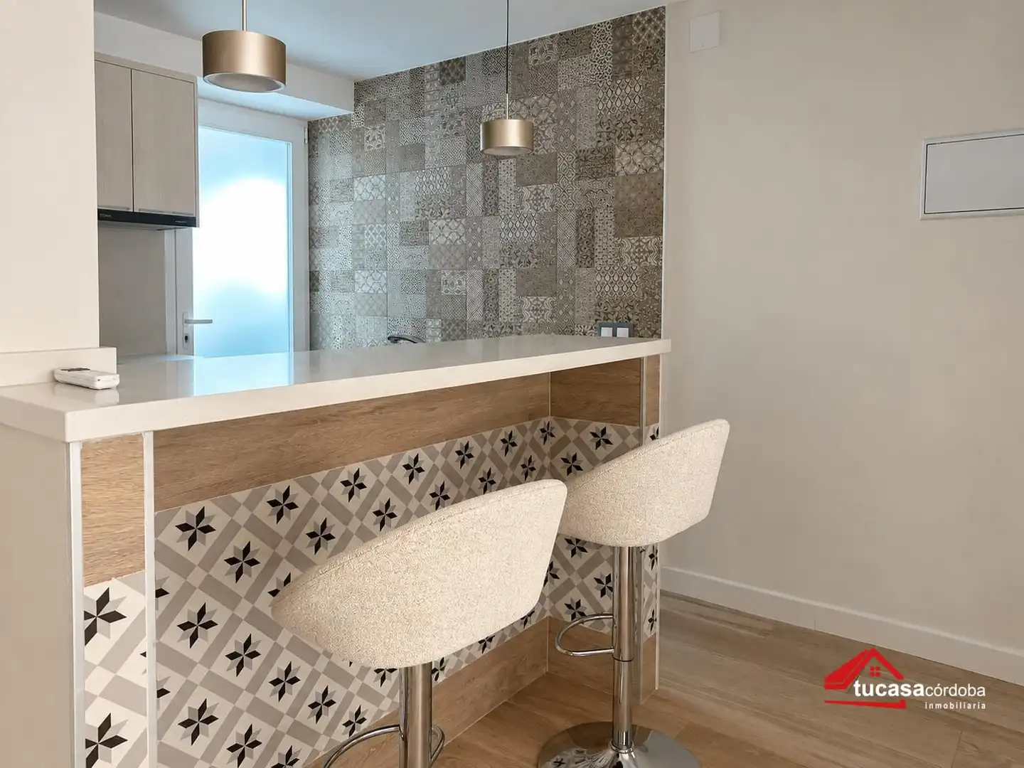 Cocina de Piso de alquiler en Córdoba con Aire acondicionado