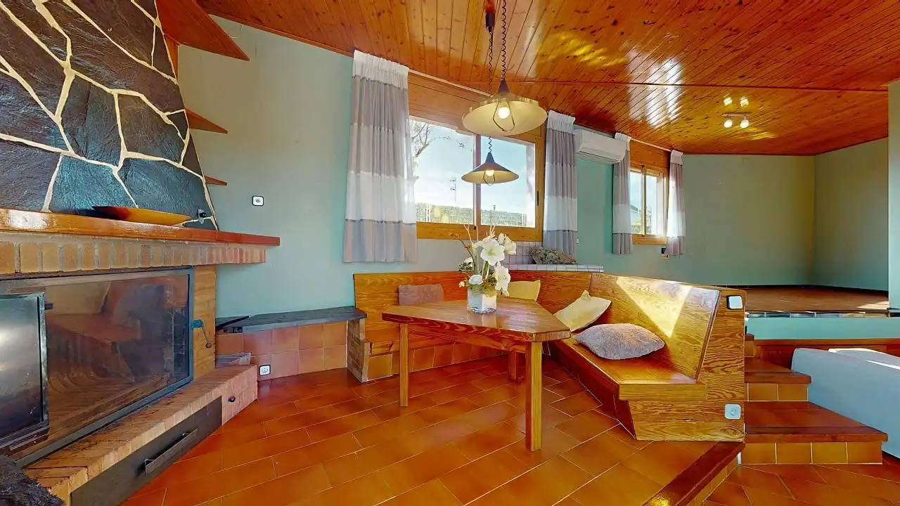 Sala de estar de Casa o chalet en venta en Sentmenat con Aire acondicionado, Calefacción y Jardín privado