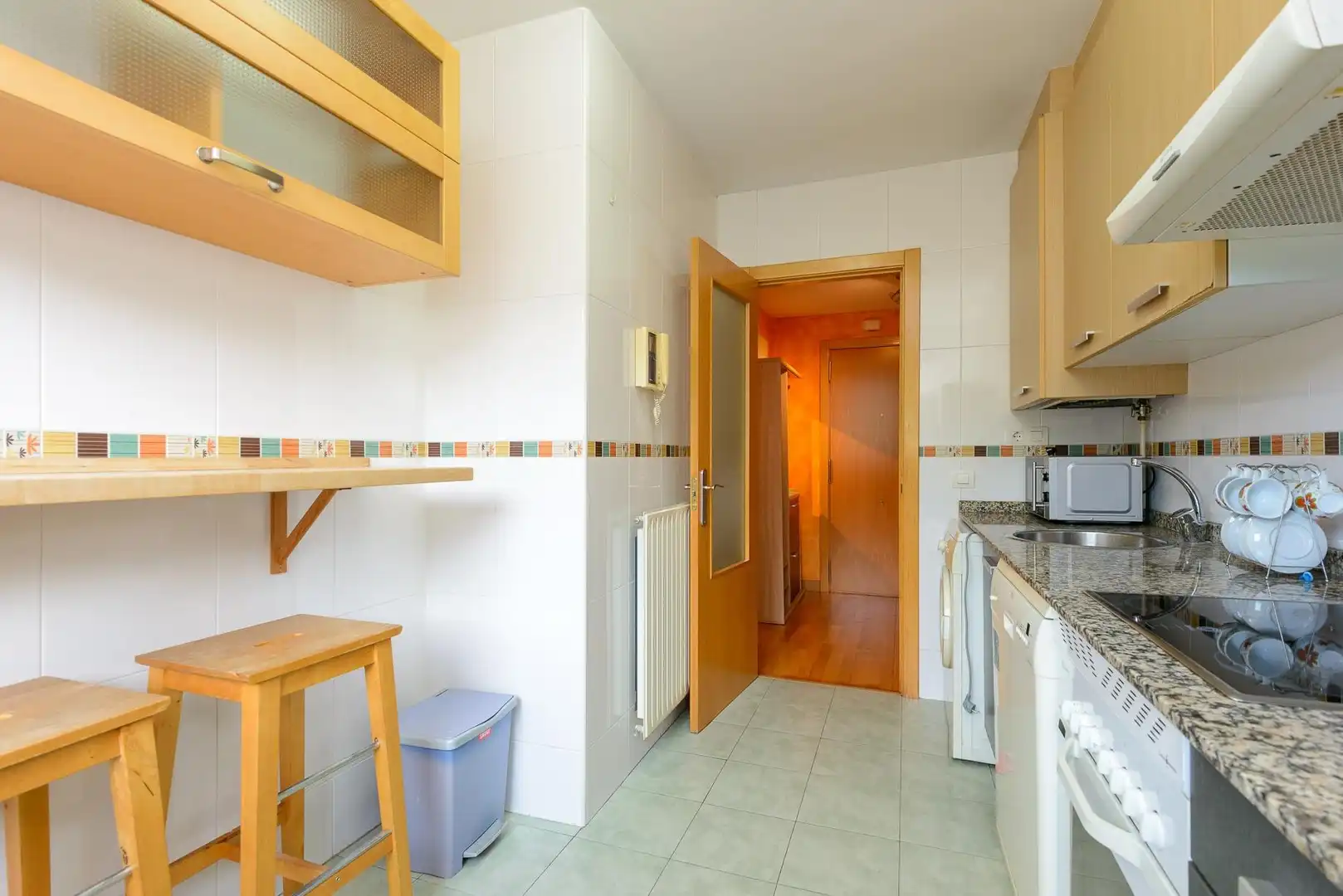 Kitchen of Flat for sale in San Claudio - Trubia - Las Caldas