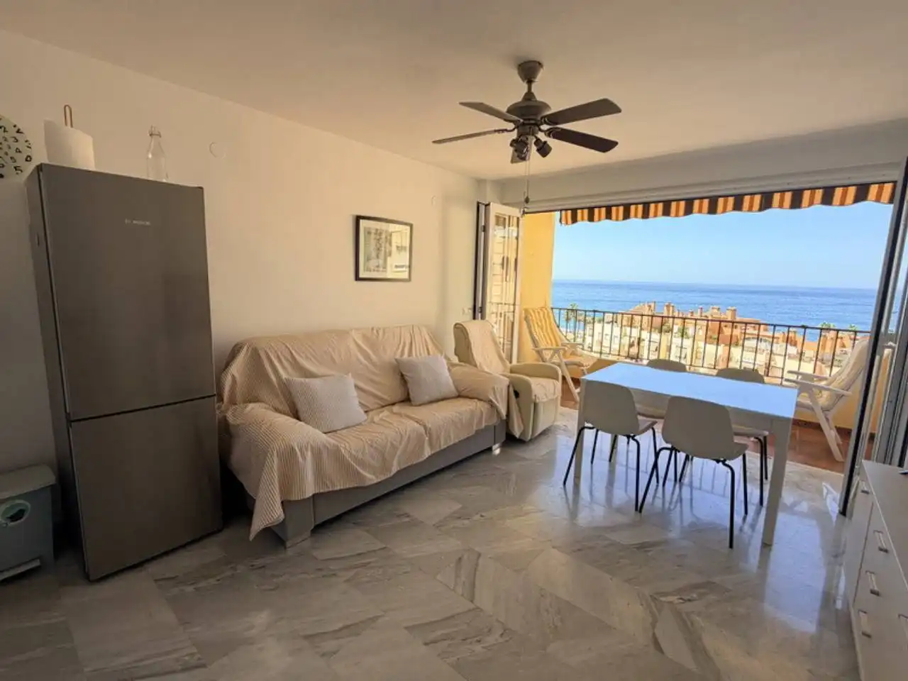 Sala d'estar de Apartament de lloguer en Almuñécar