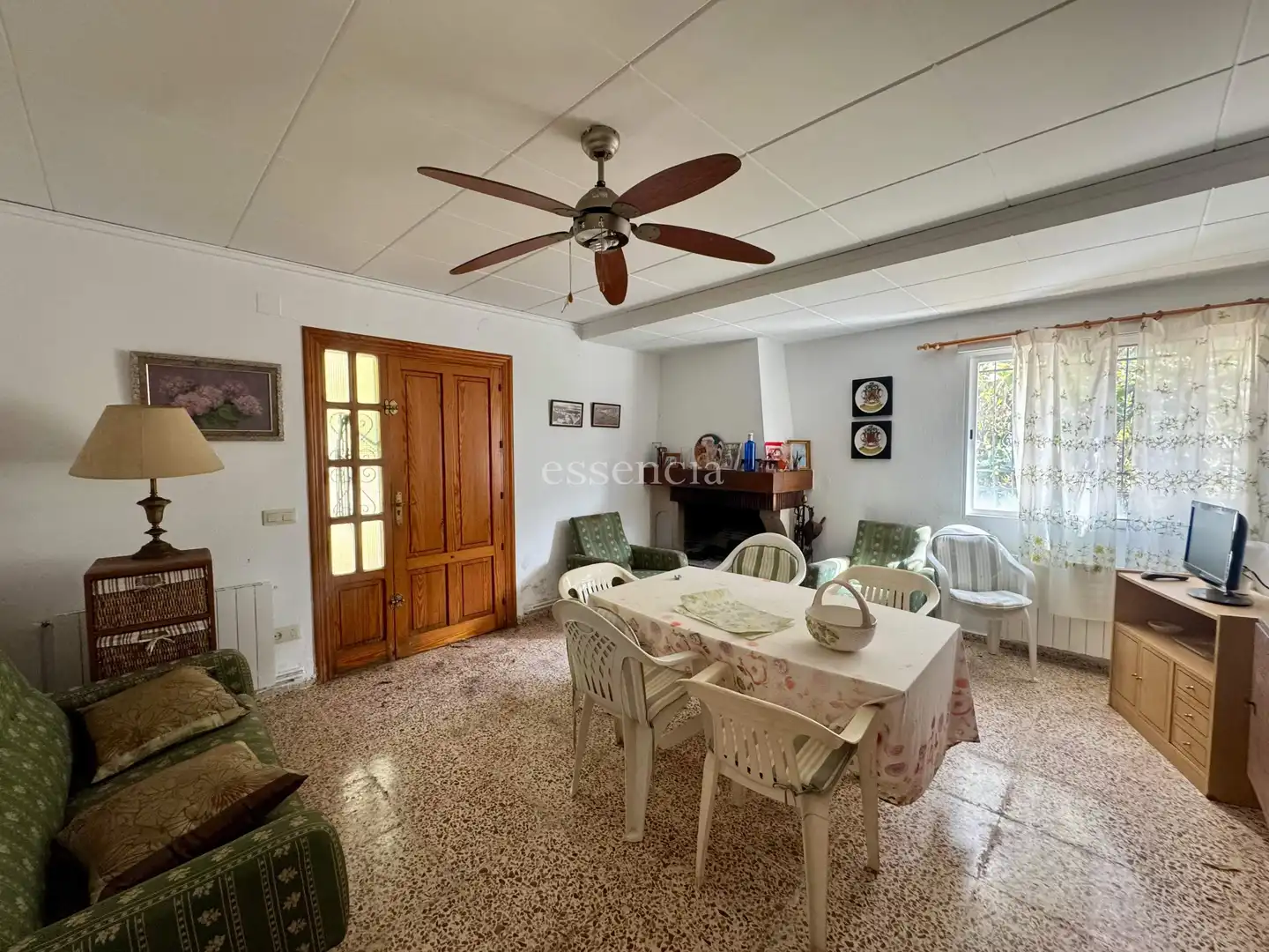 Sala d'estar de Casa o xalet en venda en Barx amb Aire condicionat, Calefacció i Jardí privat