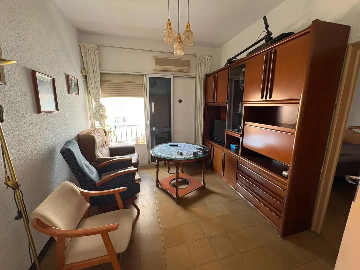 Living room of Flat for sale in Granada  with Balcony