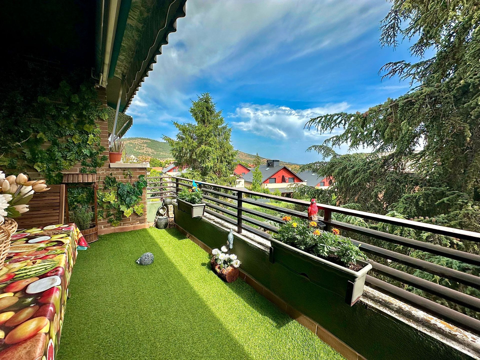 Terrasse von Wohnung zum verkauf in Collado Mediano mit Heizung, Terrasse und Abstellraum