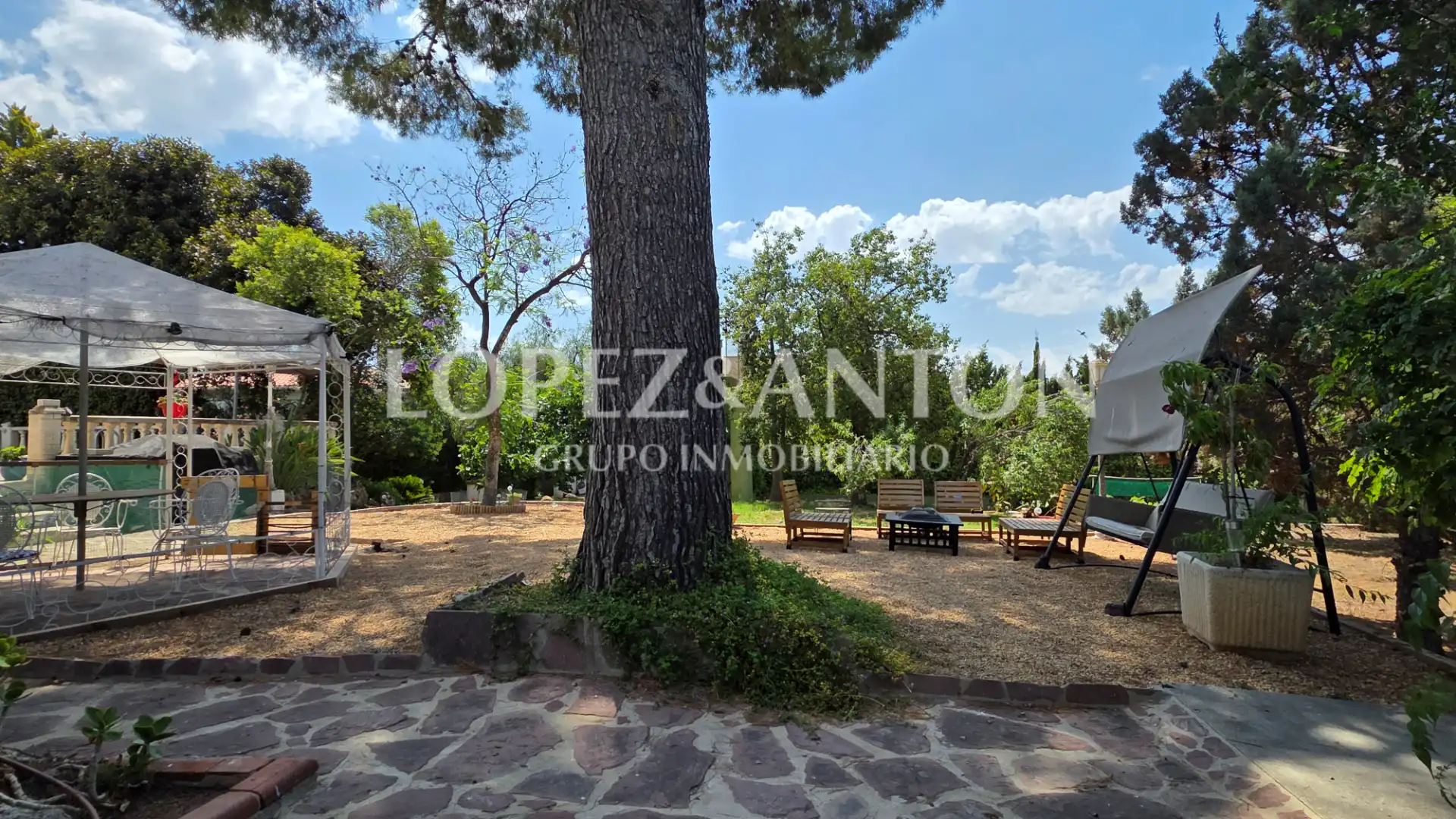 Jardín de Casa o chalet en venta en Paterna con Aire acondicionado, Jardín privado y Terraza