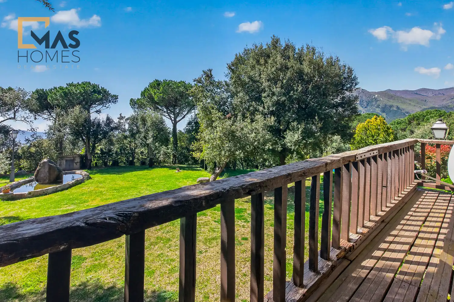Terrassa de Finca rústica en venda en Arbúcies amb Aire condicionat, Calefacció i Jardí privat