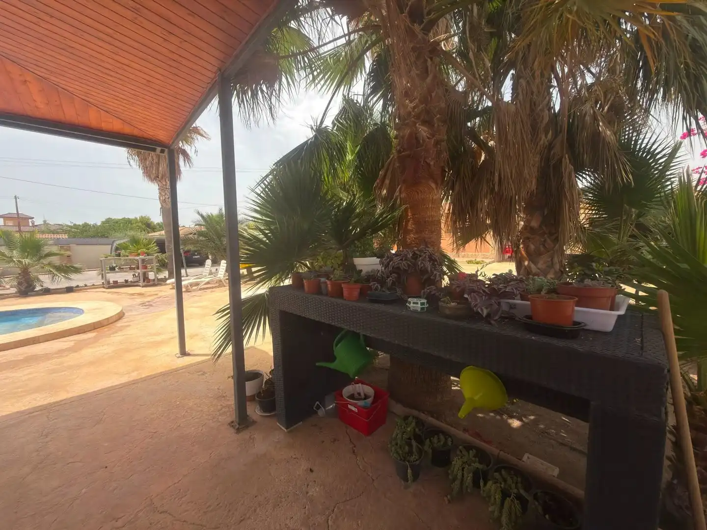 Terrassa de Casa o xalet en venda en Alicante / Alacant amb Aire condicionat, Calefacció i Jardí privat