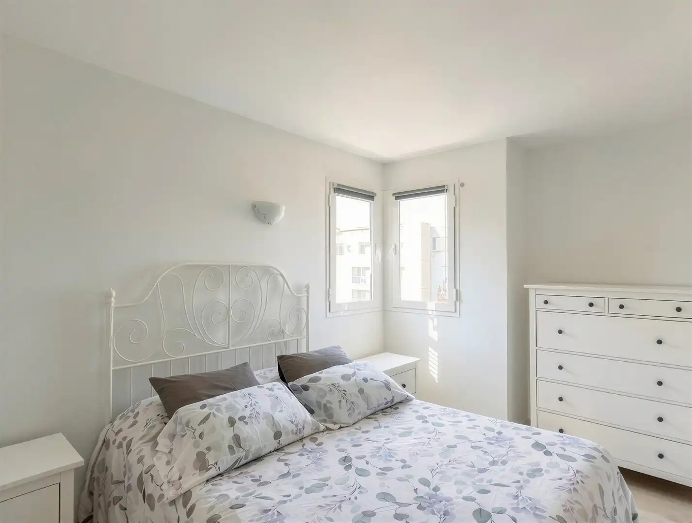 Dormitori de Apartament de lloguer en  Palma de Mallorca amb Aire condicionat, Calefacció i Terrassa