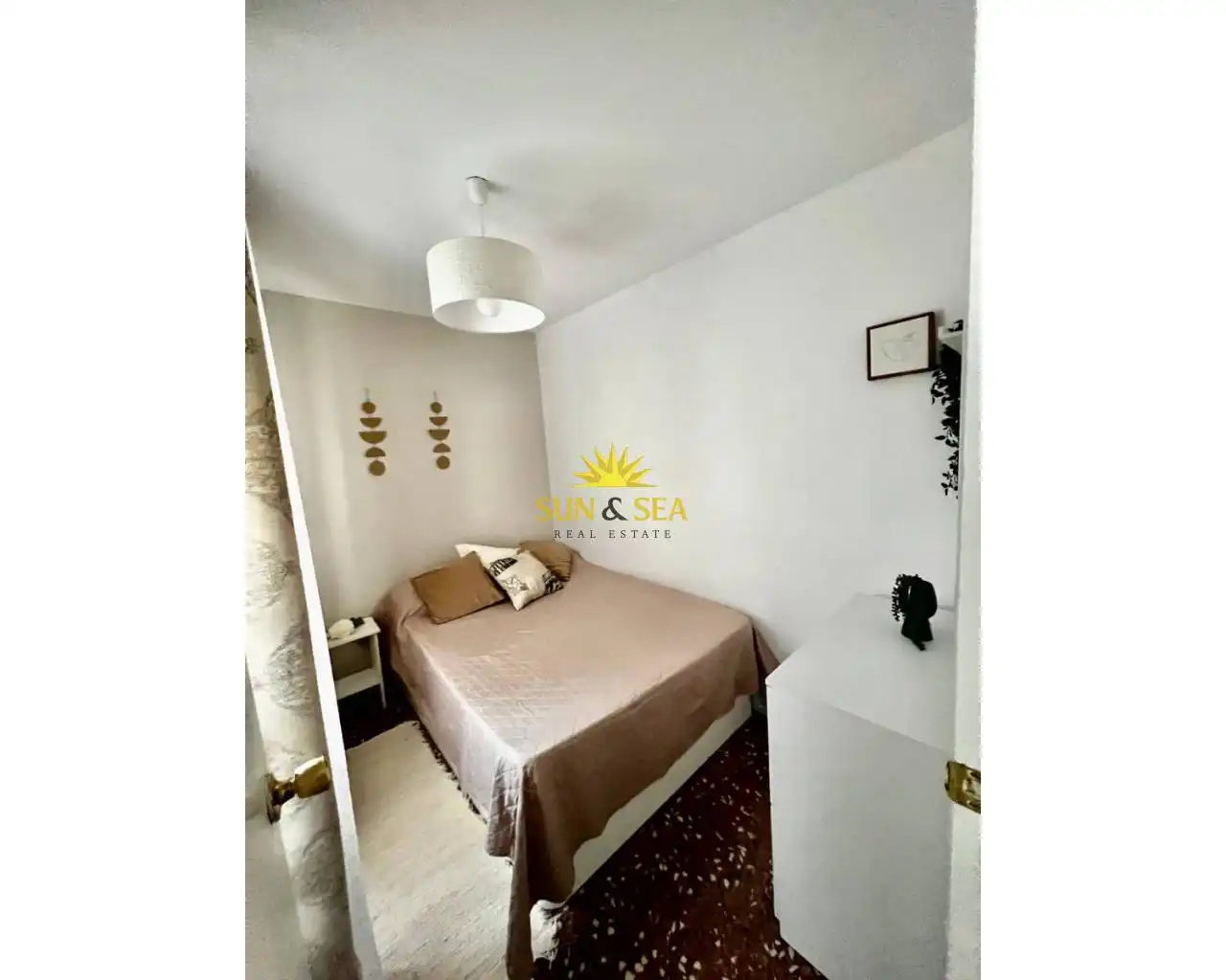 Schlafzimmer von Wohnungen zur Miete in Alicante / Alacant mit Heizung, Terrasse und Waschmaschine