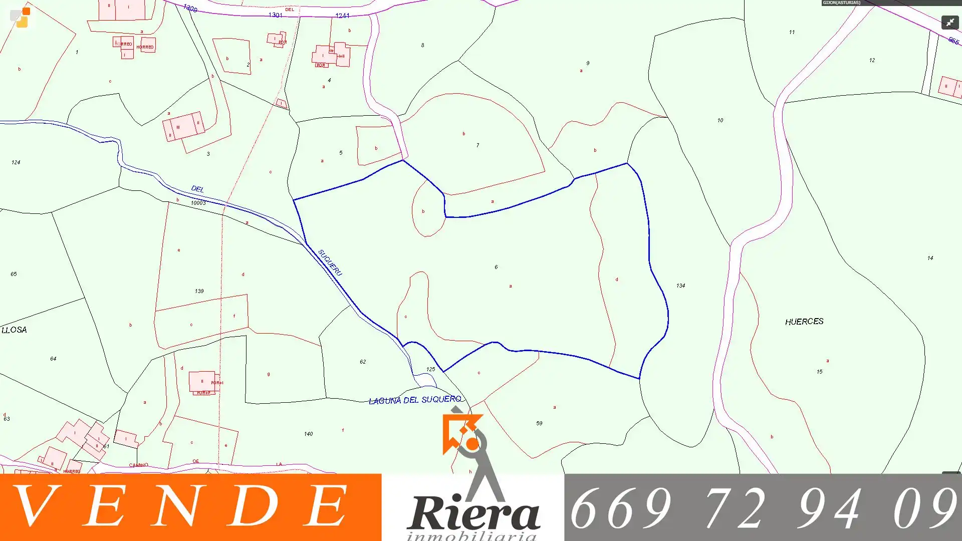 Terreno en venta en Gijón 
