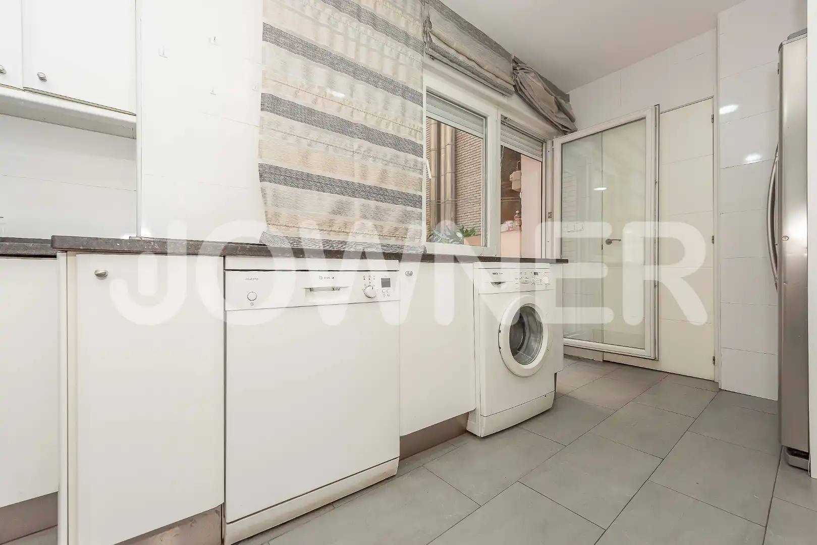 Küche von Wohnung zur Miete in Madrid mit Klimaanlage, Heizung und Terrasse