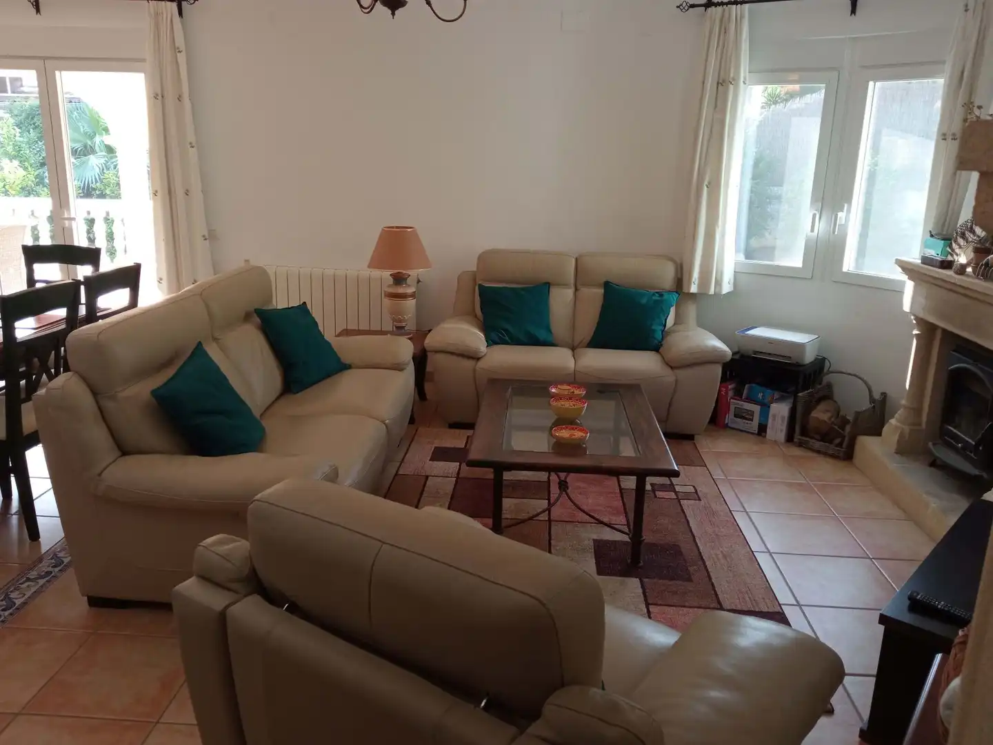 Living room of Houses for sale in Jávea / Xàbia  with Air Conditioner, Heating and Private garden
