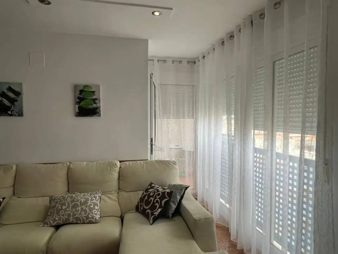 Living room of Flat for rent in Vinaròs  with Air Conditioner, Heating and Terrace