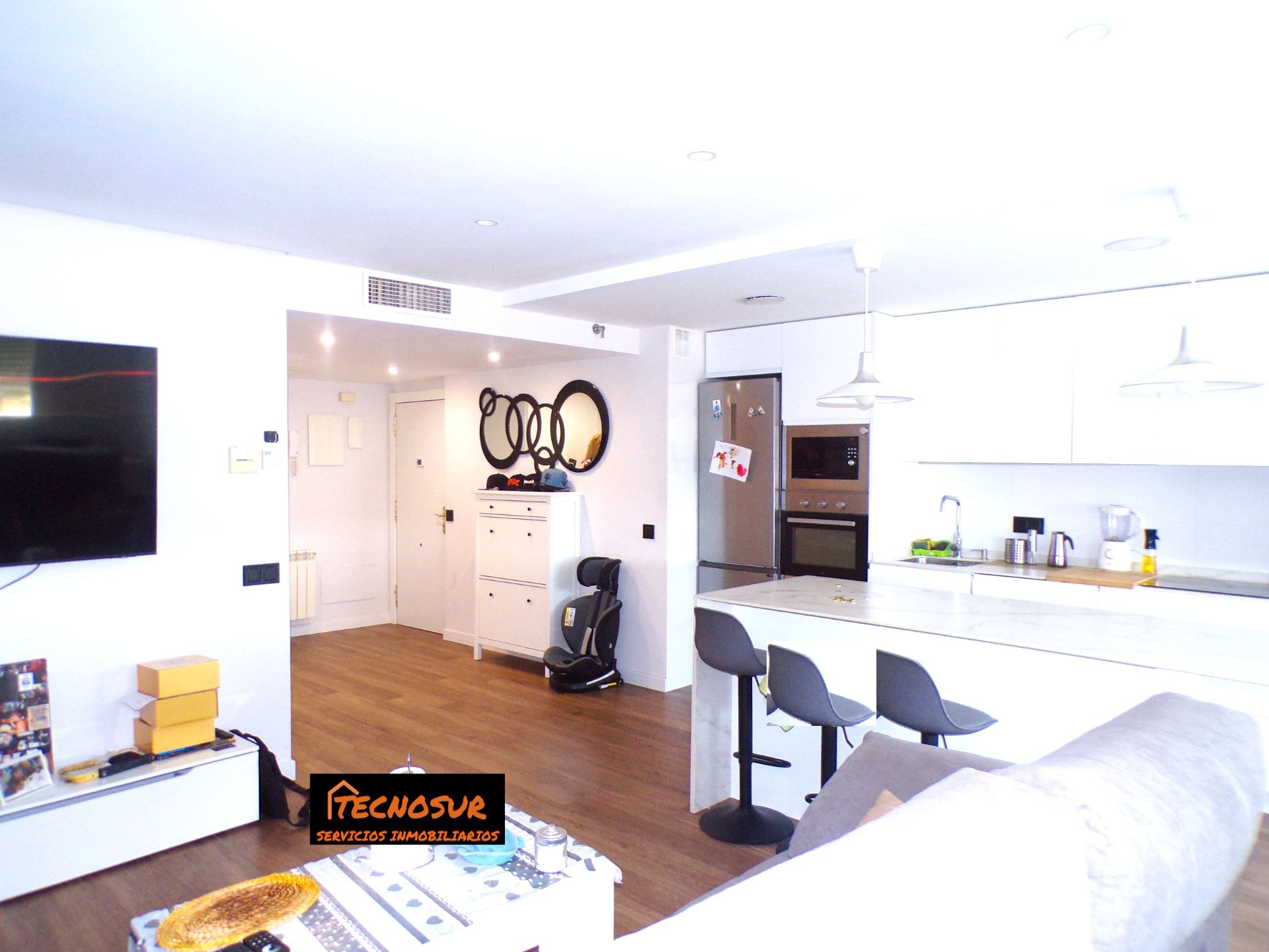 Kitchen of Flat for sale in Fuenlabrada  with Air Conditioner, Heating and Storage room
