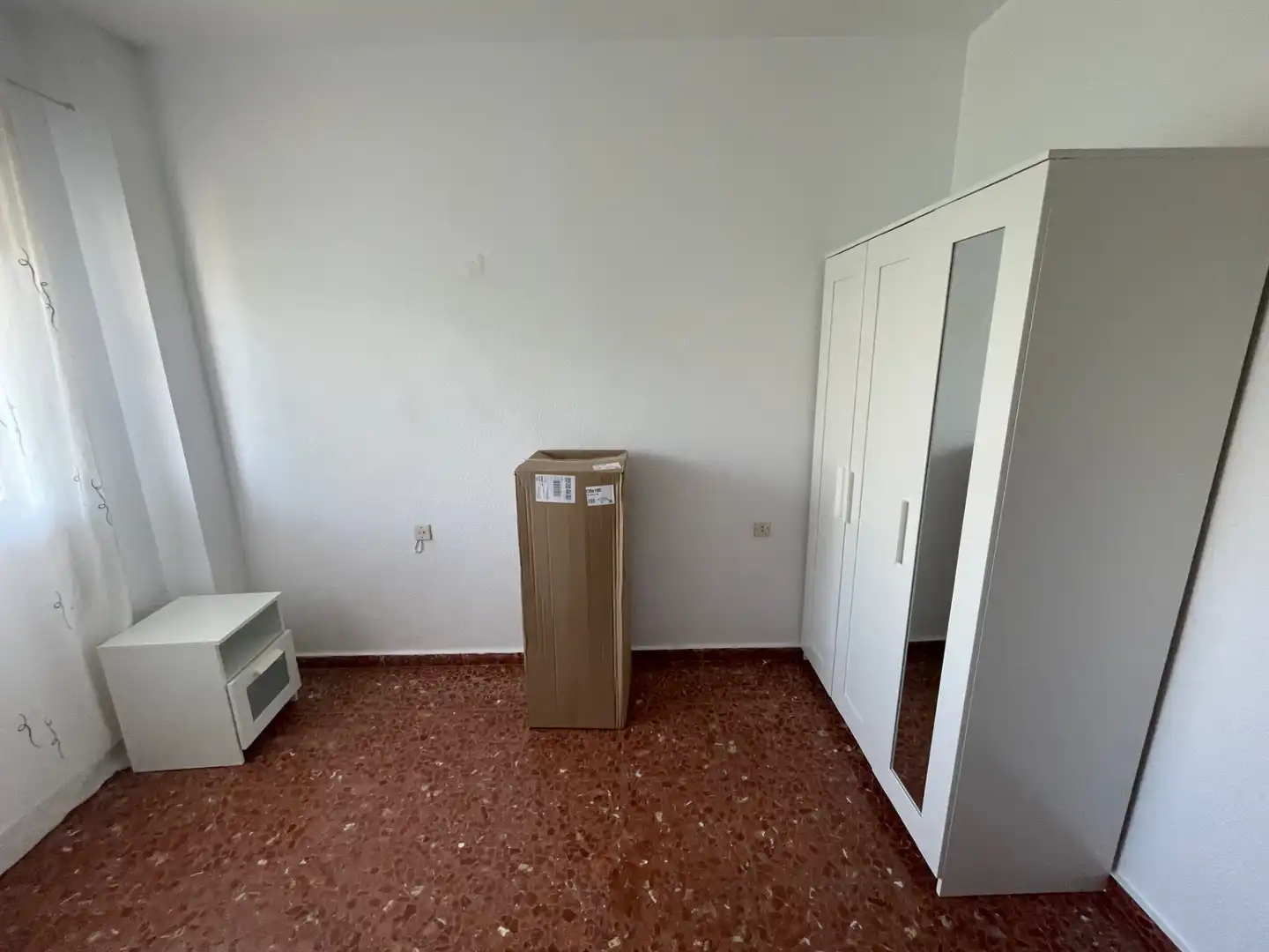 Bedroom of Flat for rent in Almendralejo  with Air Conditioner, Furnished and Washing machine