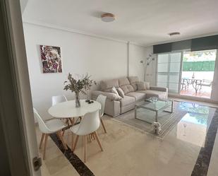 Living room of Flat to rent in Marbella  with Air Conditioner, Heating and Terrace