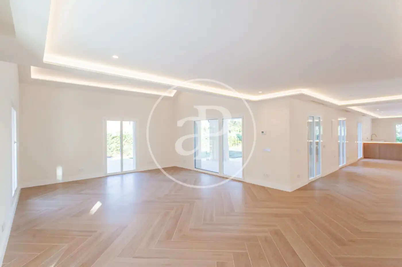 Sala d'estar de Casa o xalet en venda en Ciudalcampo amb Aire condicionat, Calefacció i Jardí privat