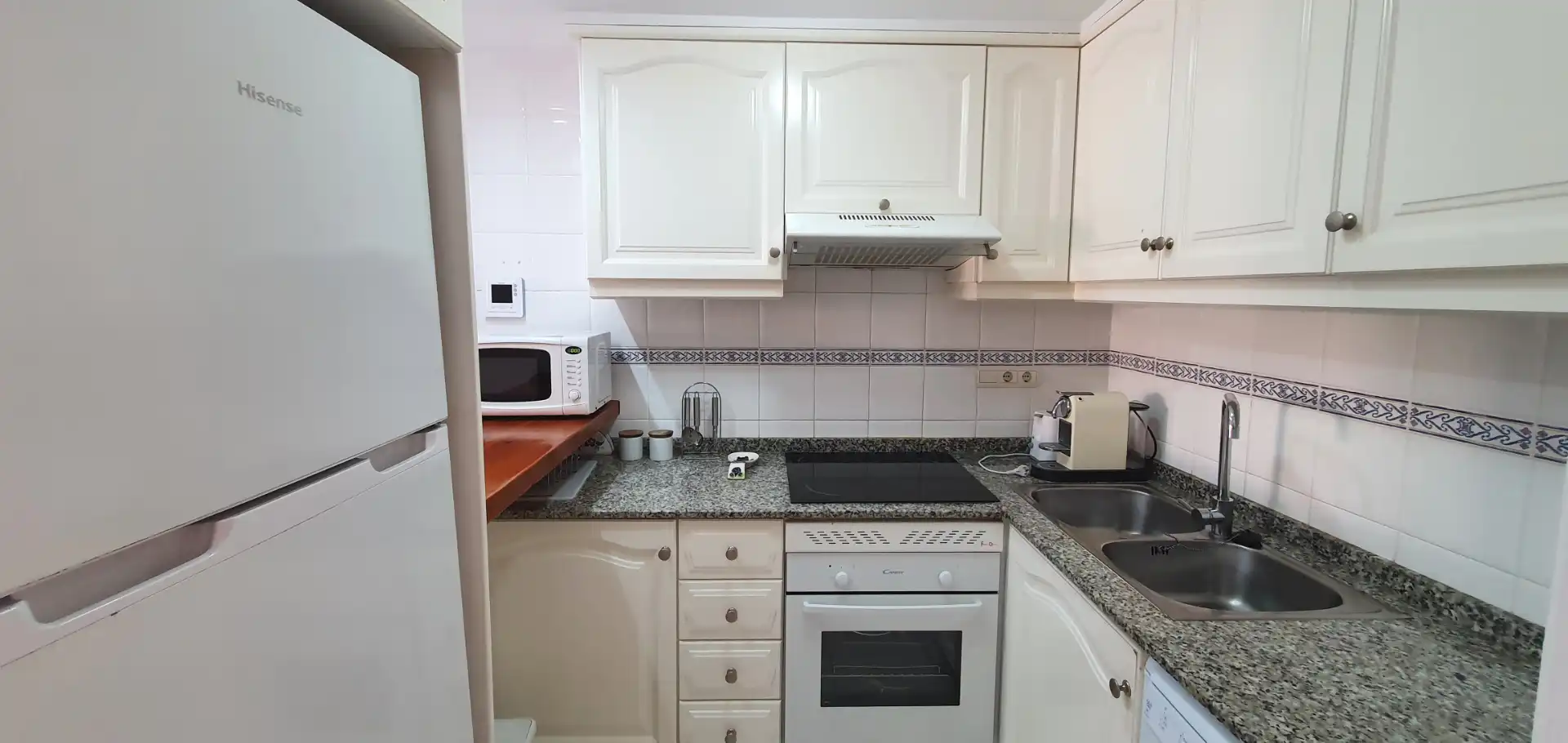 Cocina de Apartamento de alquiler en Dénia con Aire acondicionado, Calefacción y Terraza