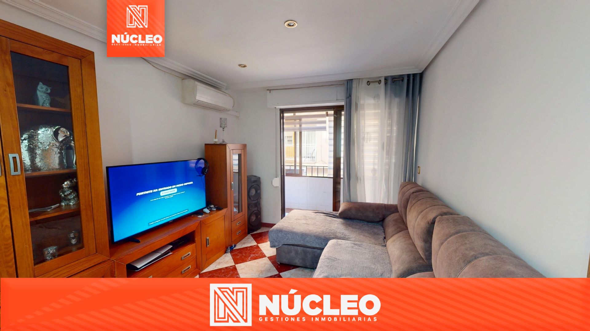 Living room of Flat for sale in Alicante / Alacant  with Air Conditioner, Heating and Furnished