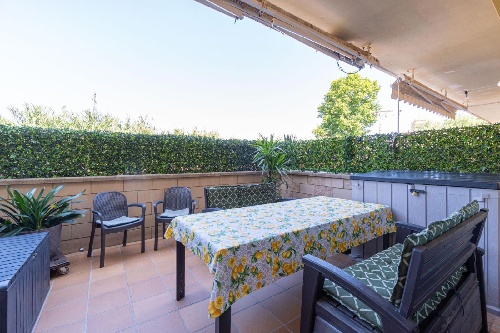 Terrace of Apartment for sale in Sant Pere Pescador  with Air Conditioner, Swimming Pool and Community pool