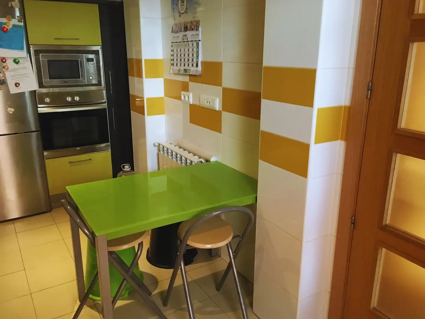 Küche von Wohnung zum Verkauf in Mérida mit Klimaanlage, Heizung und Abstellraum