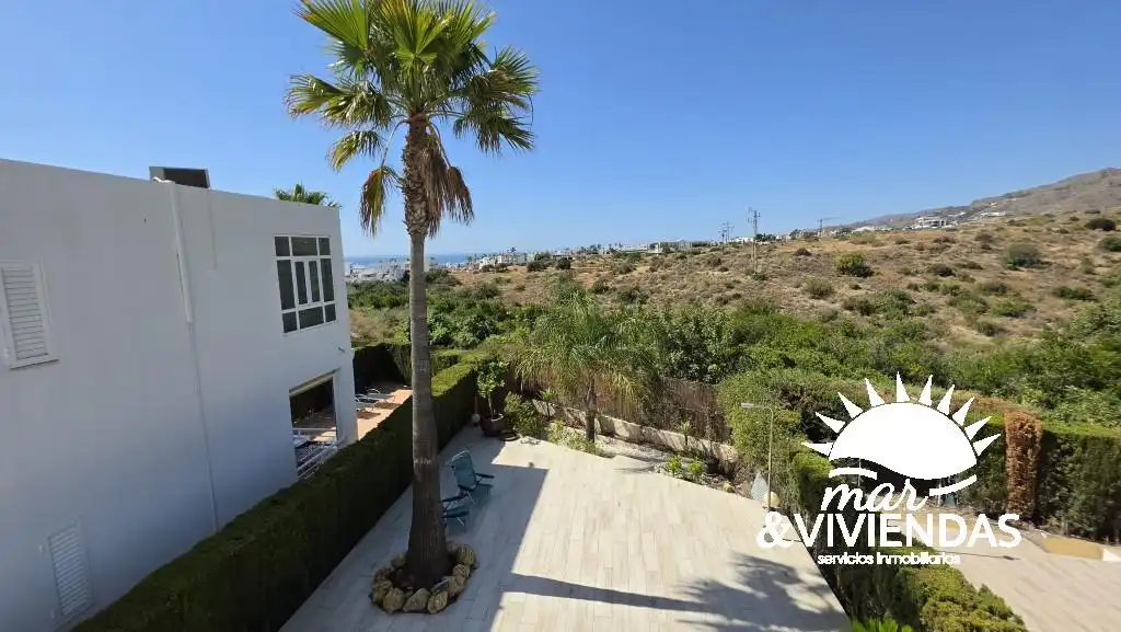 Vista exterior de Casa o chalet en venta en Mojácar con Aire acondicionado, Calefacción y Jardín privado