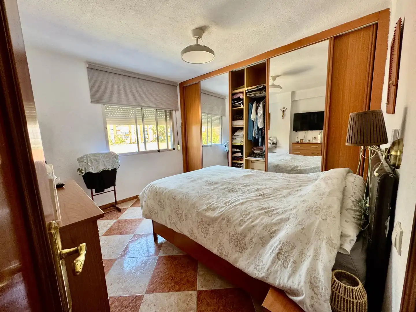 Bedroom of Flat for sale in Málaga  with Air Conditioner