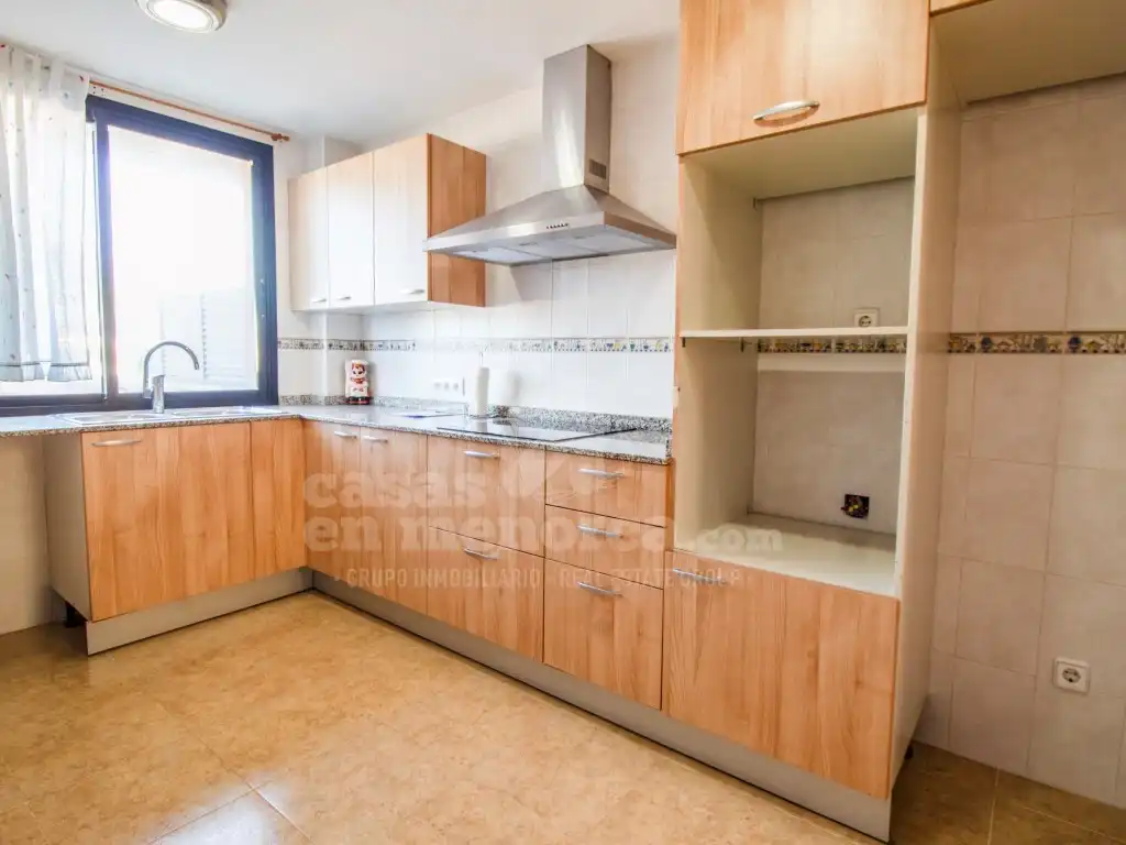 Kitchen of Flat for sale in Es Castell  with Air Conditioner and Terrace