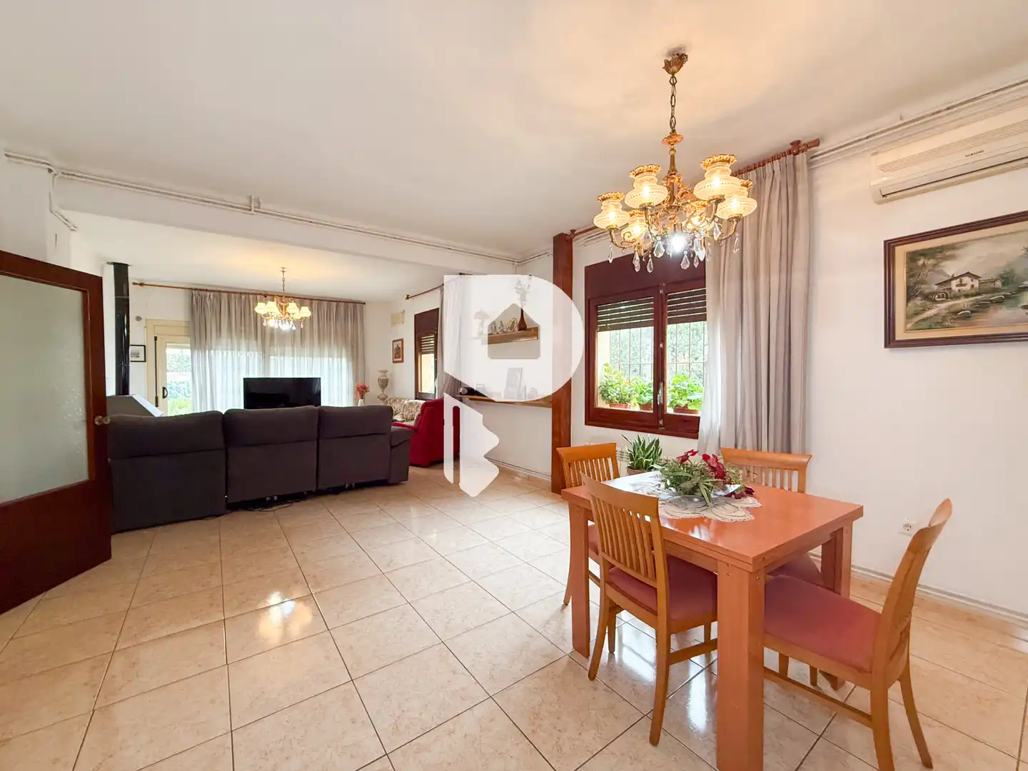 Sala de estar de Casa o chalet en venta en Collbató con Aire acondicionado, Jardín privado y Terraza