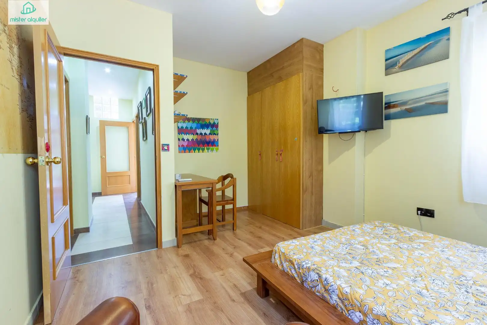 Bedroom of Apartments for rent in El Campello  with Air Conditioner, Terrace and Furnished