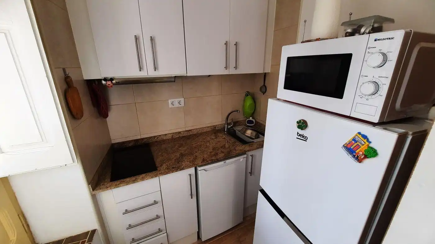 Kitchen of Apartments for sale in La Ràpita  with Air Conditioner, Parquet flooring and Furnished