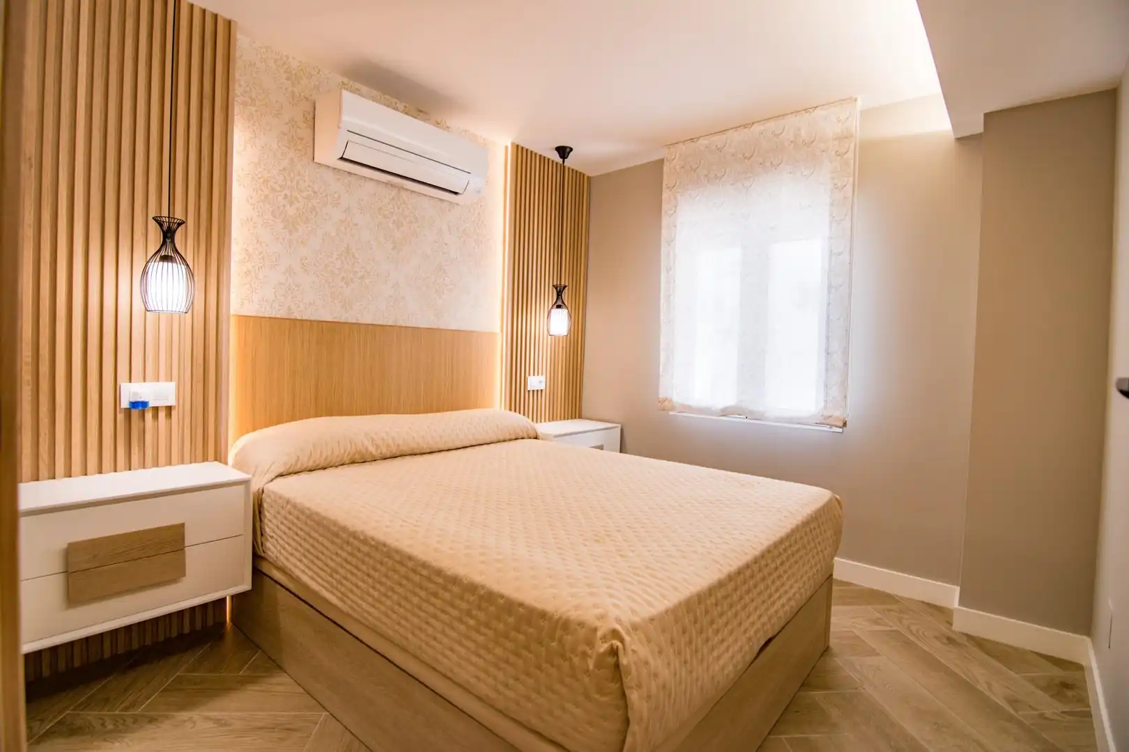 Bedroom of Apartments for sale in Gandia  with Air Conditioner, Terrace and Furnished
